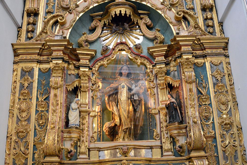 06 Basilica de Pilar Altar of the Virgen del Carmen Recoleta Buenos Aires